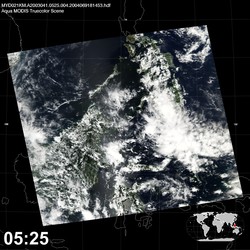 Level 1B Image at: 0525 UTC