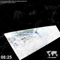 Level 1B Image at: 0825 UTC