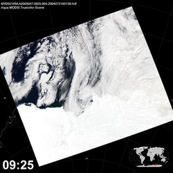 Level 1B Image at: 0925 UTC