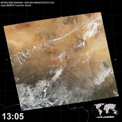 Level 1B Image at: 1305 UTC