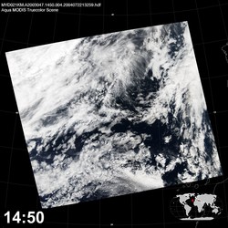 Level 1B Image at: 1450 UTC