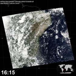 Level 1B Image at: 1615 UTC