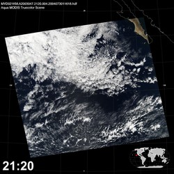 Level 1B Image at: 2120 UTC