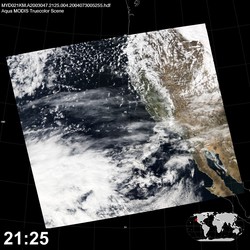 Level 1B Image at: 2125 UTC