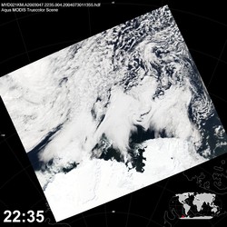 Level 1B Image at: 2235 UTC