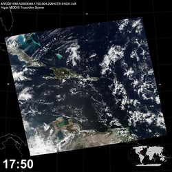 Level 1B Image at: 1750 UTC