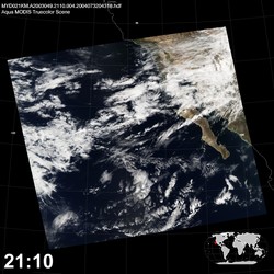 Level 1B Image at: 2110 UTC