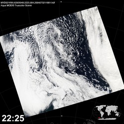 Level 1B Image at: 2225 UTC