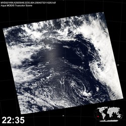 Level 1B Image at: 2235 UTC