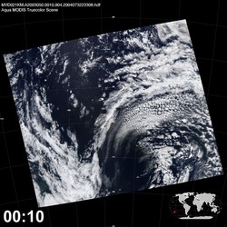 Level 1B Image at: 0010 UTC