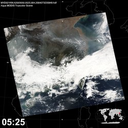 Level 1B Image at: 0525 UTC