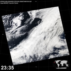 Level 1B Image at: 2335 UTC