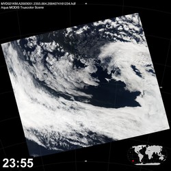 Level 1B Image at: 2355 UTC