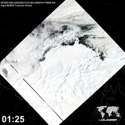 Level 1B Image at: 0125 UTC