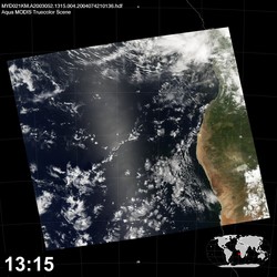 Level 1B Image at: 1315 UTC