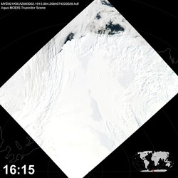 Level 1B Image at: 1615 UTC