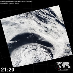 Level 1B Image at: 2120 UTC