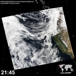 Level 1B Image at: 2145 UTC