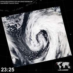 Level 1B Image at: 2325 UTC