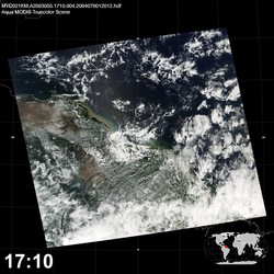 Level 1B Image at: 1710 UTC