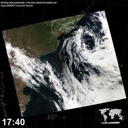 Level 1B Image at: 1740 UTC