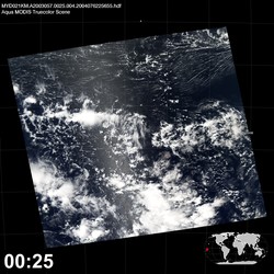 Level 1B Image at: 0025 UTC