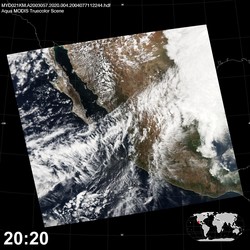 Level 1B Image at: 2020 UTC