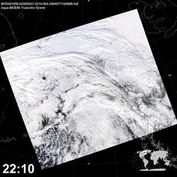 Level 1B Image at: 2210 UTC