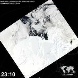 Level 1B Image at: 2310 UTC