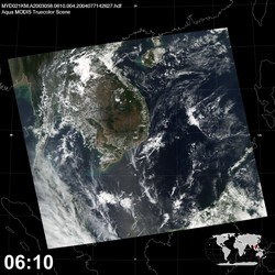 Level 1B Image at: 0610 UTC