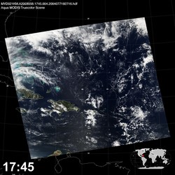 Level 1B Image at: 1745 UTC