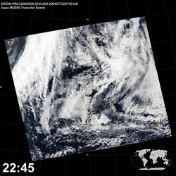 Level 1B Image at: 2245 UTC