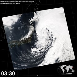 Level 1B Image at: 0330 UTC