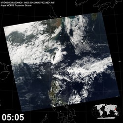 Level 1B Image at: 0505 UTC