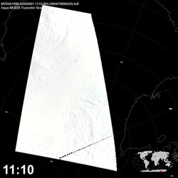 Level 1B Image at: 1110 UTC