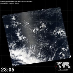 Level 1B Image at: 2305 UTC