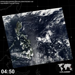 Level 1B Image at: 0450 UTC