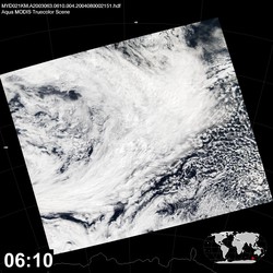 Level 1B Image at: 0610 UTC