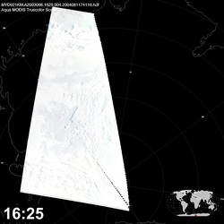 Level 1B Image at: 1625 UTC