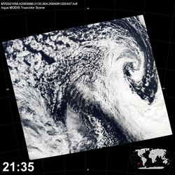 Level 1B Image at: 2135 UTC