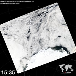 Level 1B Image at: 1535 UTC