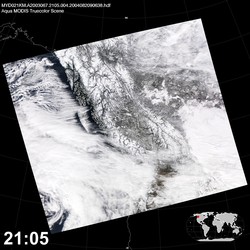 Level 1B Image at: 2105 UTC