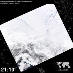 Level 1B Image at: 2110 UTC