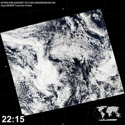 Level 1B Image at: 2215 UTC