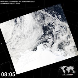 Level 1B Image at: 0805 UTC