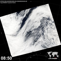 Level 1B Image at: 0850 UTC