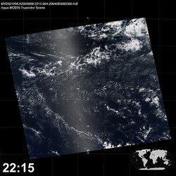 Level 1B Image at: 2215 UTC