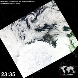 Level 1B Image at: 2335 UTC