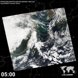 Level 1B Image at: 0500 UTC