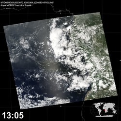 Level 1B Image at: 1305 UTC